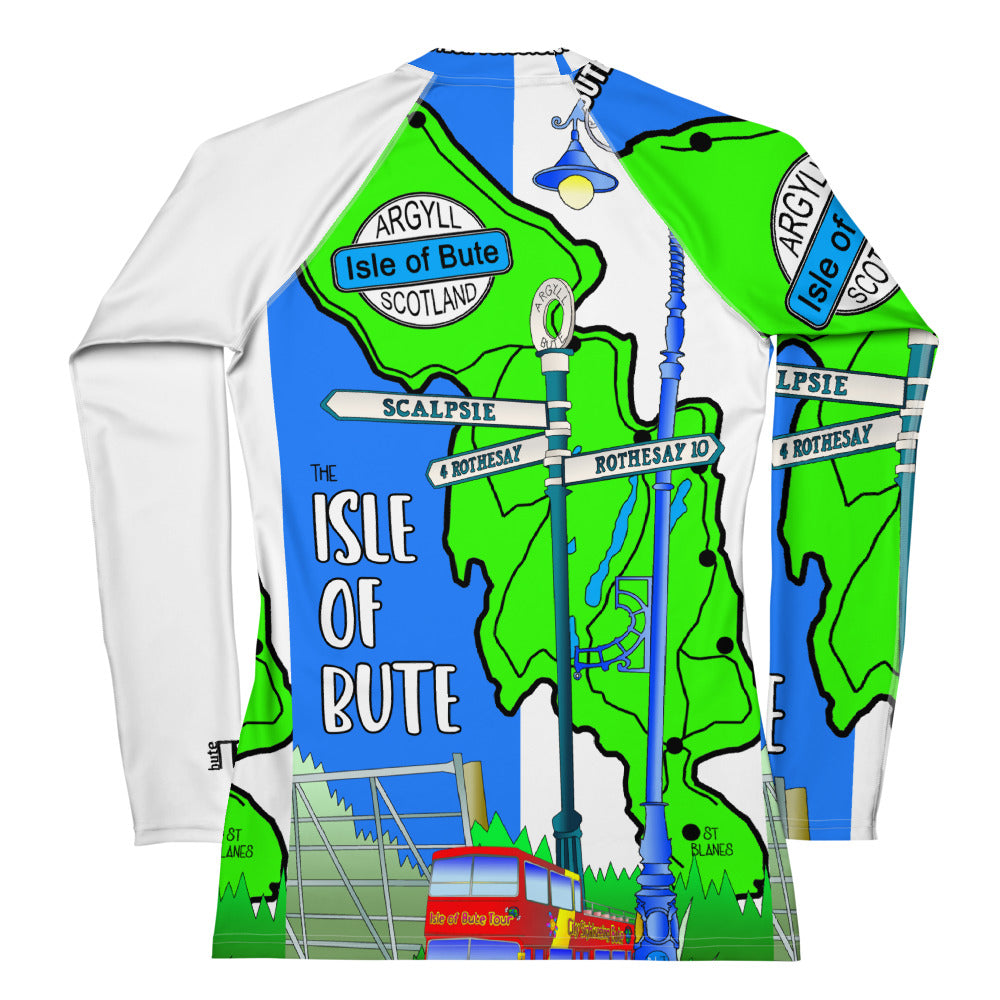 Isle of Bute Women's Long Sleeve - Free p&p Worldwide