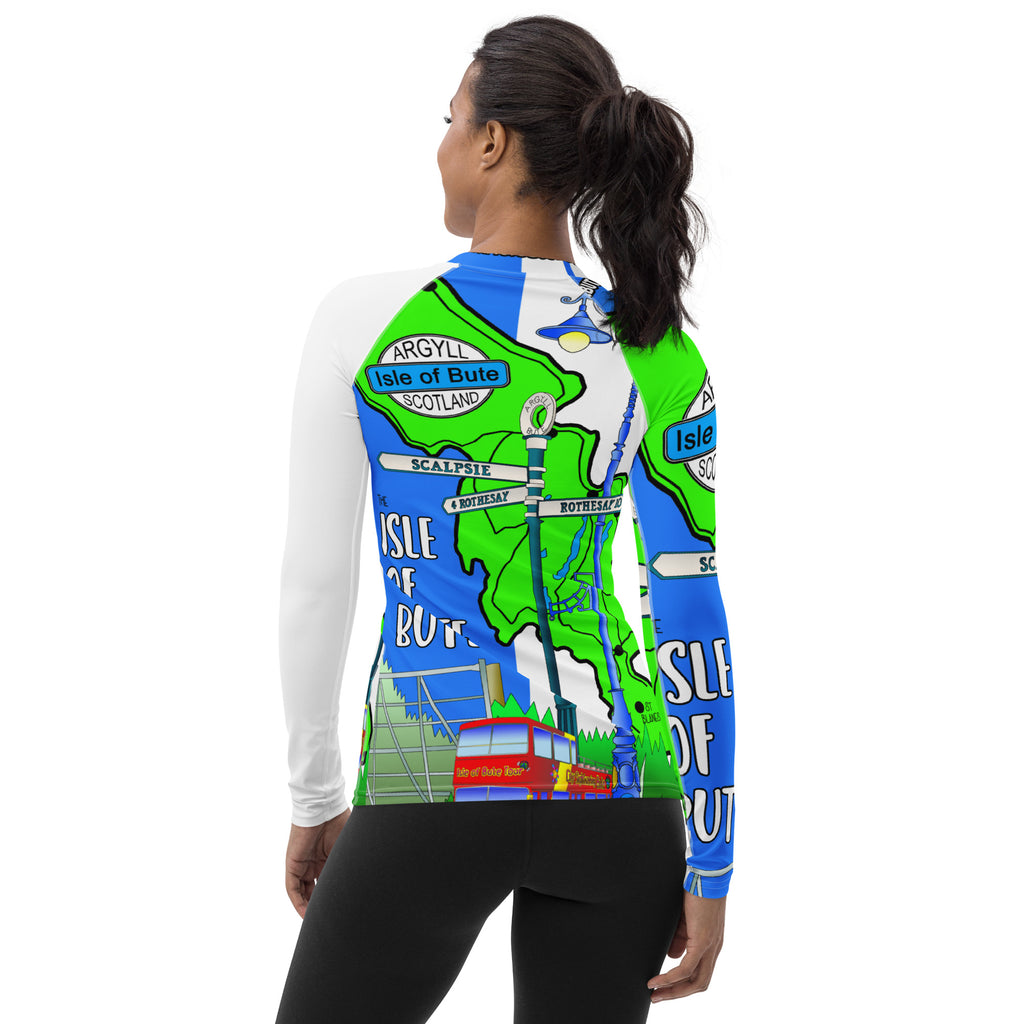Isle of Bute Women's Long Sleeve - Free p&p Worldwide
