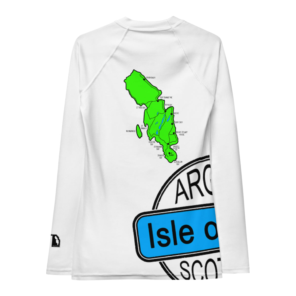 Isle of Bute Women's Long Sleeve - Free p&p Worldwide