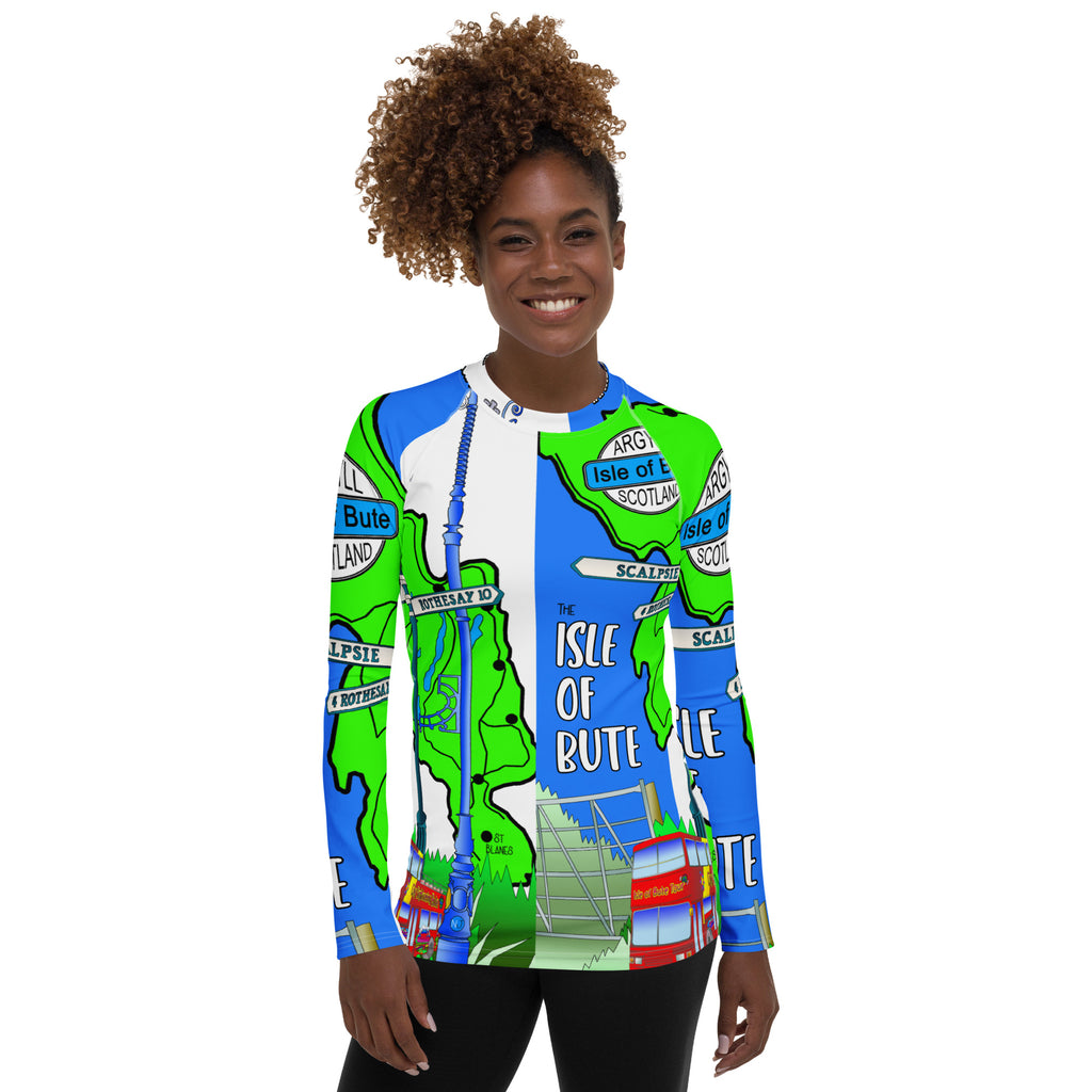 Isle of Bute Women's Long Sleeve - Free p&p Worldwide