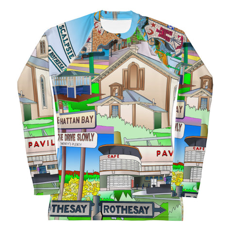 Isle of Bute Women's Long Sleeve - Free p&p Worldwide