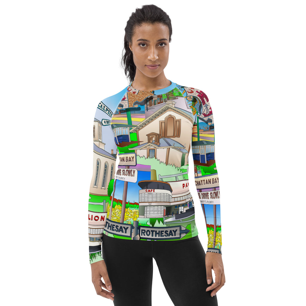 Isle of Bute Women's Long Sleeve - Free p&p Worldwide