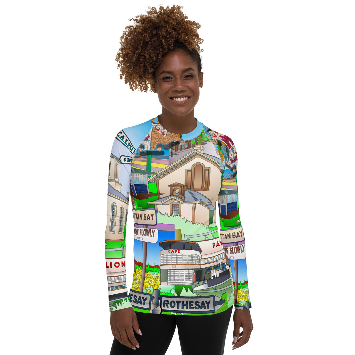 Isle of Bute Women's Long Sleeve - Free p&p Worldwide