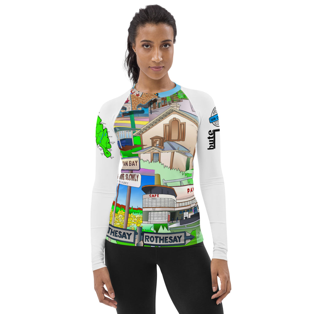 Isle of Bute Women's Long Sleeve - Free p&p Worldwide