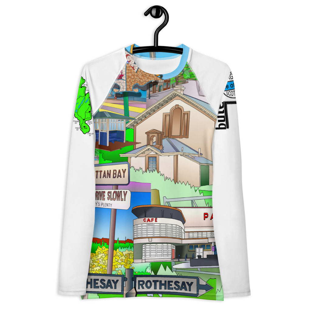 Isle of Bute Women's Long Sleeve - Free p&p Worldwide