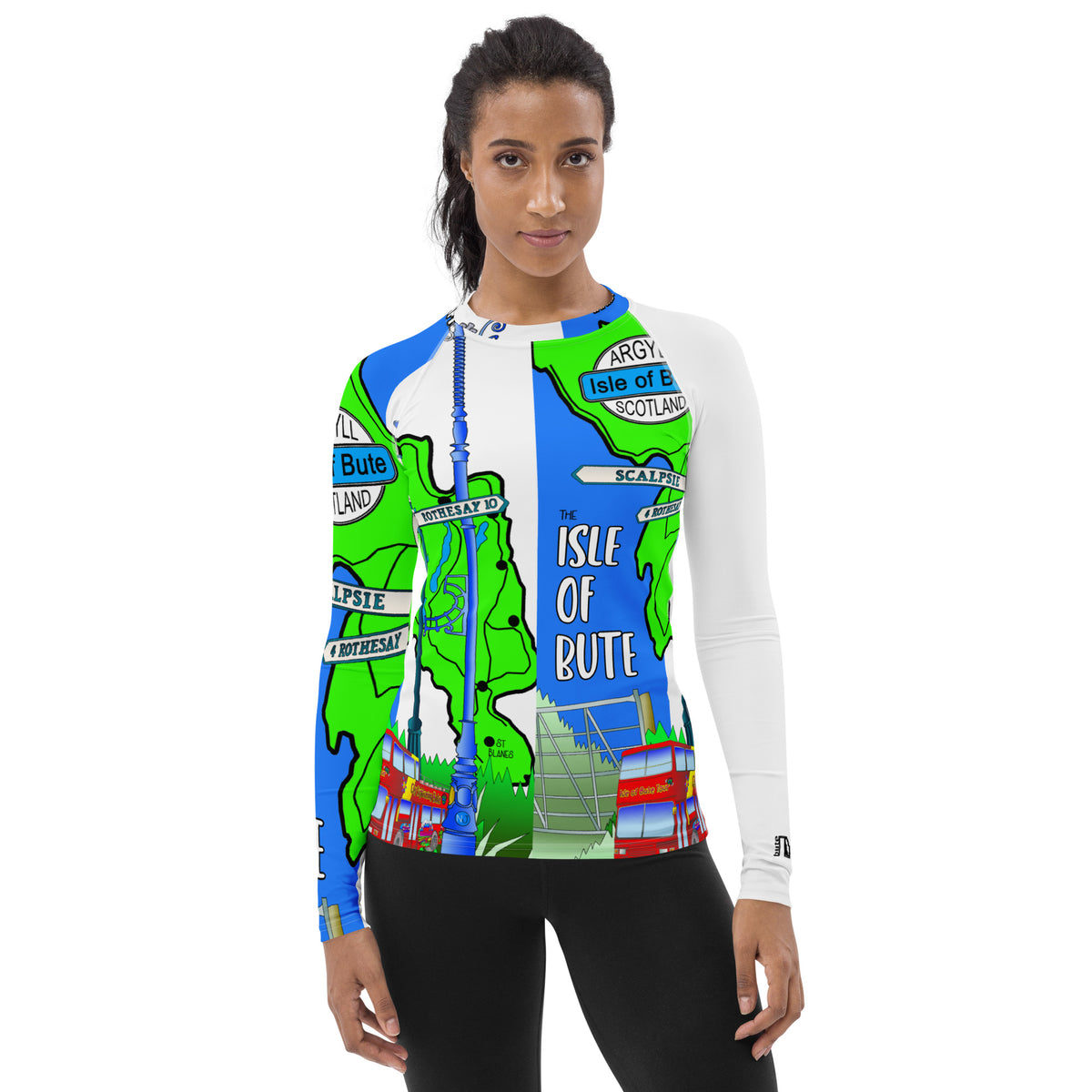 Isle of Bute Women's Long Sleeve - Free p&p Worldwide