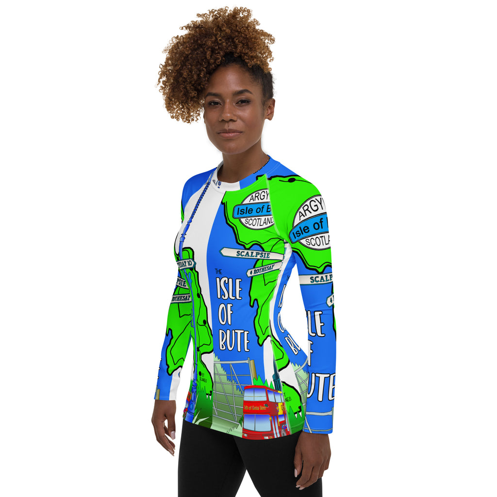 Isle of Bute Women's Long Sleeve - Free p&p Worldwide