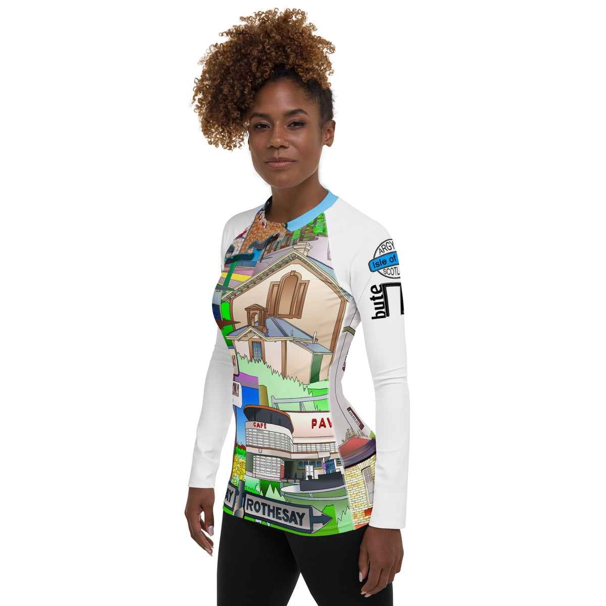 Isle of Bute Women's Long Sleeve - Free p&p Worldwide