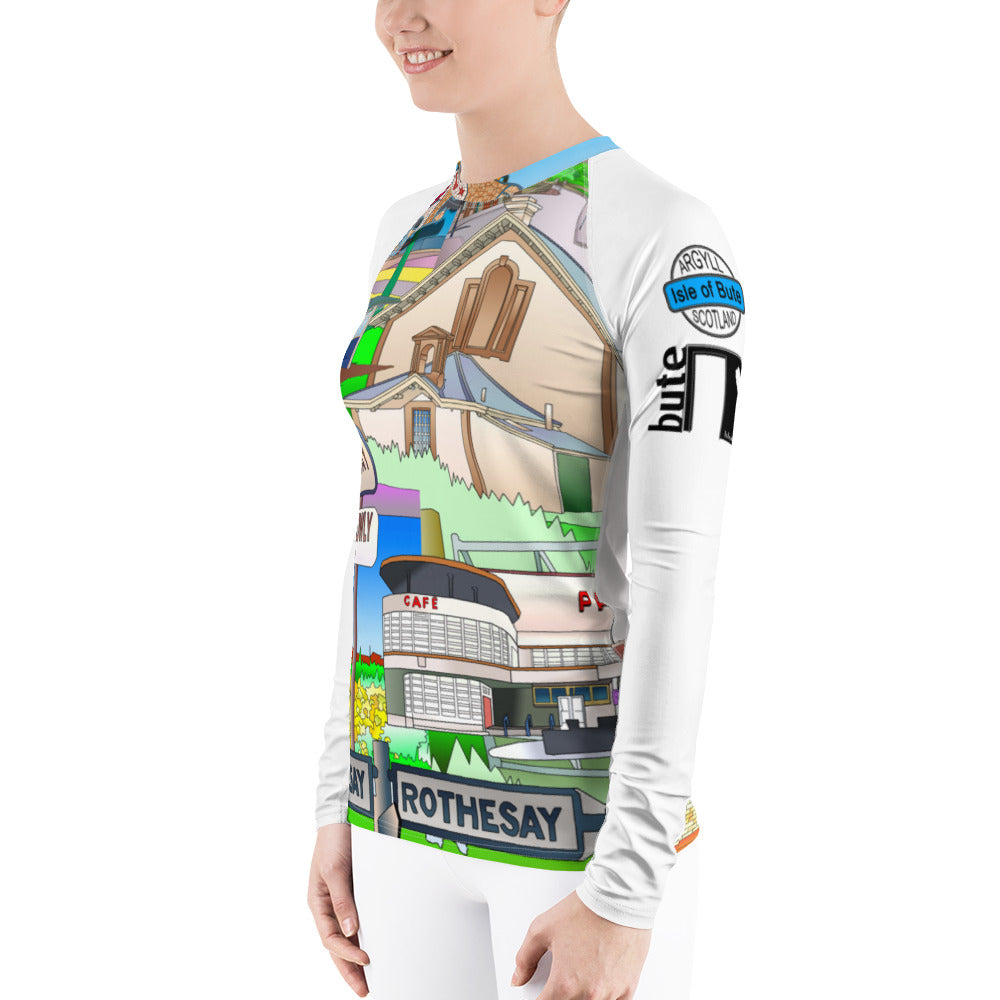 Isle of Bute Women's Long Sleeve - Free p&p Worldwide