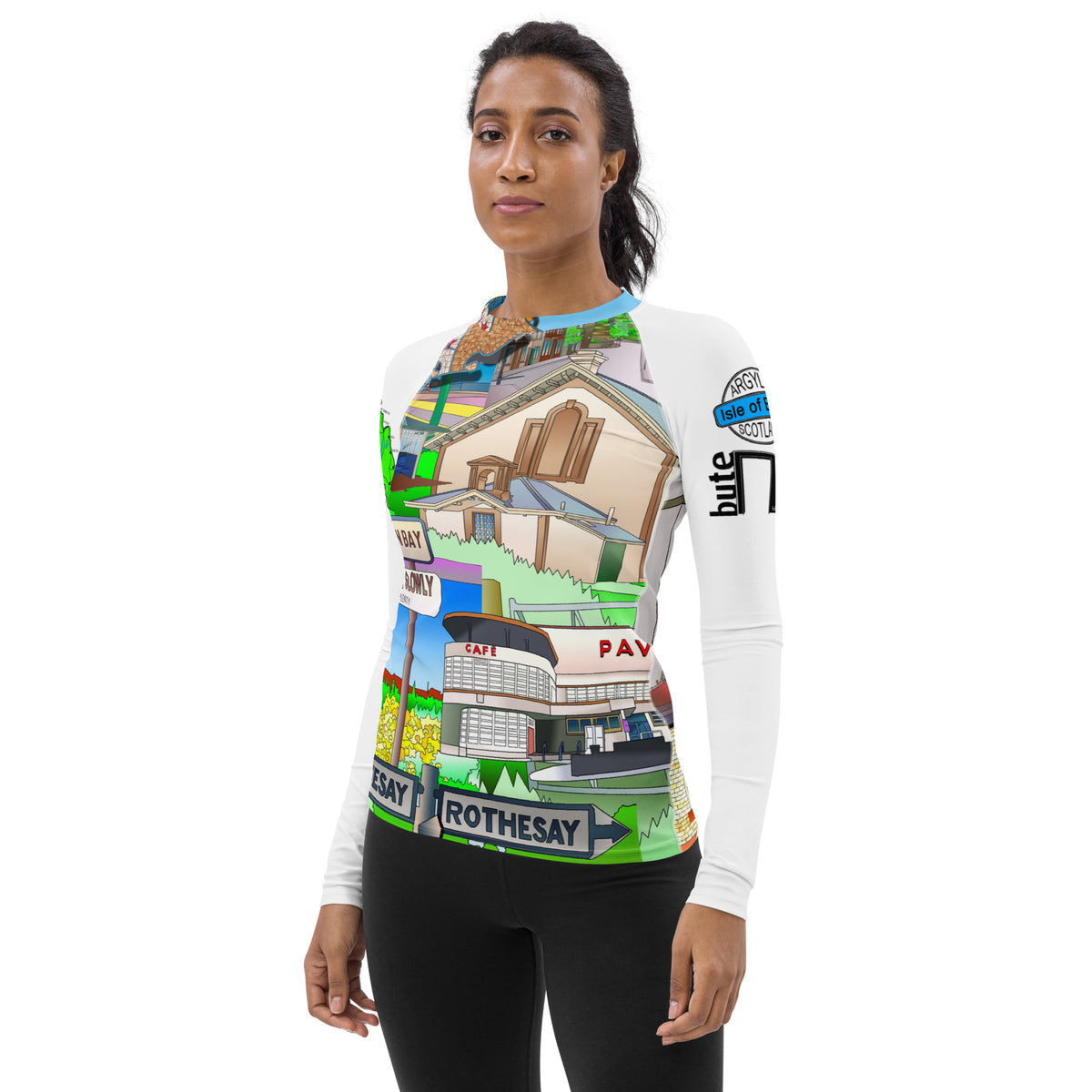 Isle of Bute Women's Long Sleeve - Free p&p Worldwide
