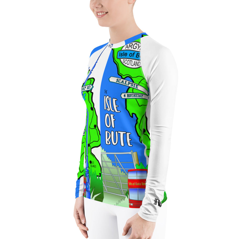 Isle of Bute Women's Long Sleeve - Free p&p Worldwide