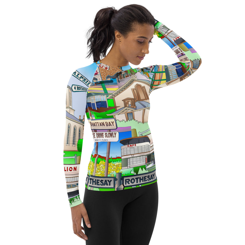 Isle of Bute Women's Long Sleeve - Free p&p Worldwide