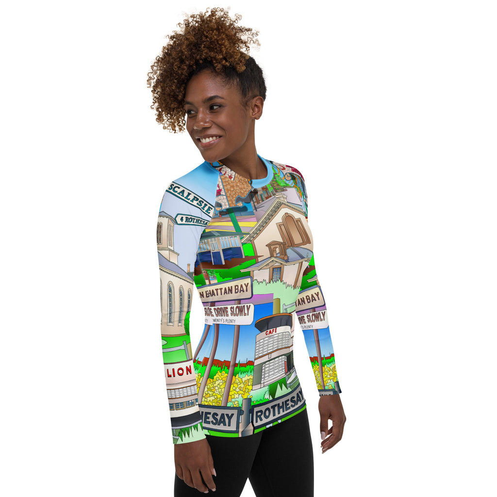 Isle of Bute Women's Long Sleeve - Free p&p Worldwide