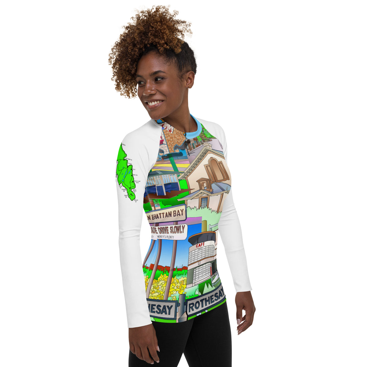 Isle of Bute Women's Long Sleeve - Free p&p Worldwide