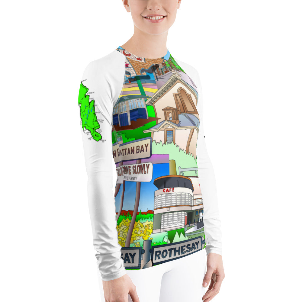 Isle of Bute Women's Long Sleeve - Free p&p Worldwide