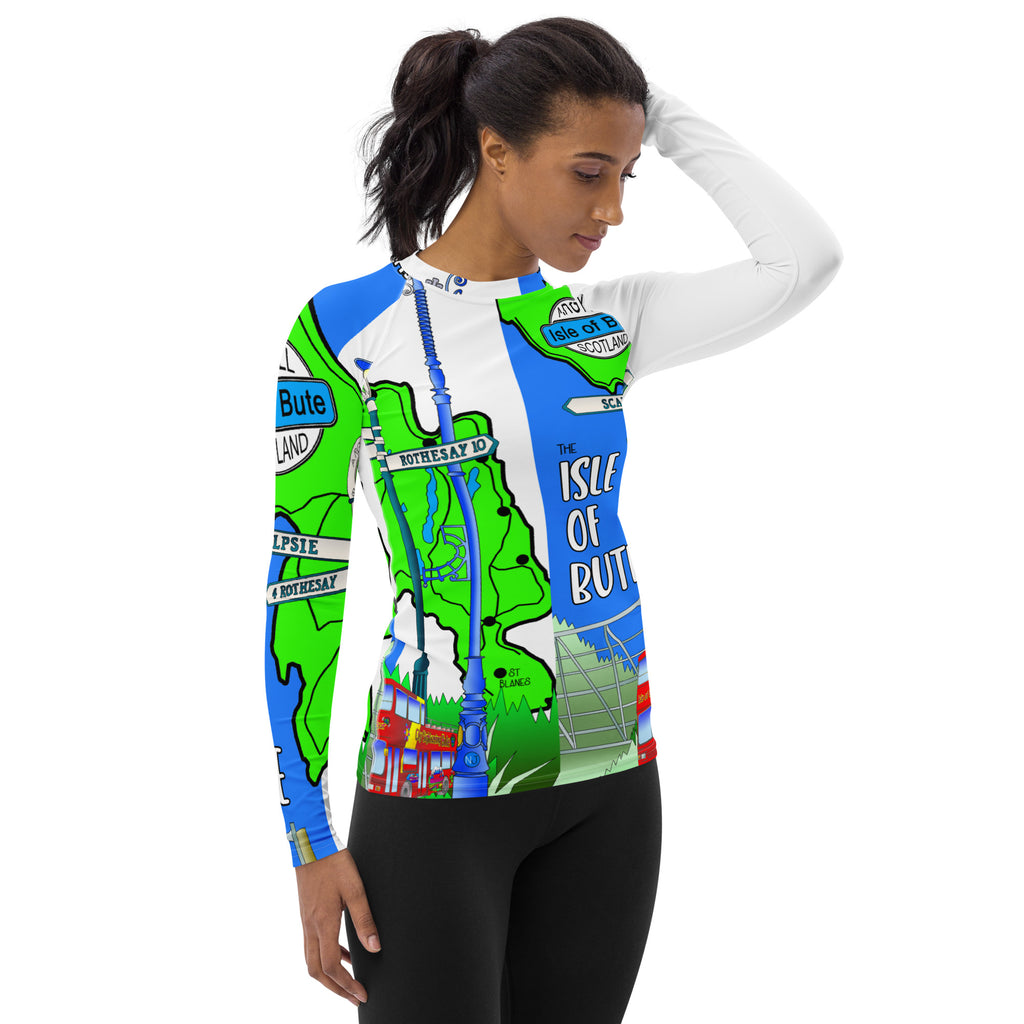 Isle of Bute Women's Long Sleeve - Free p&p Worldwide