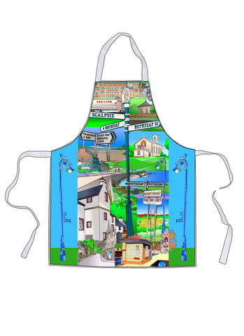 Isle of Bute Apron - Free p&p Worldwide