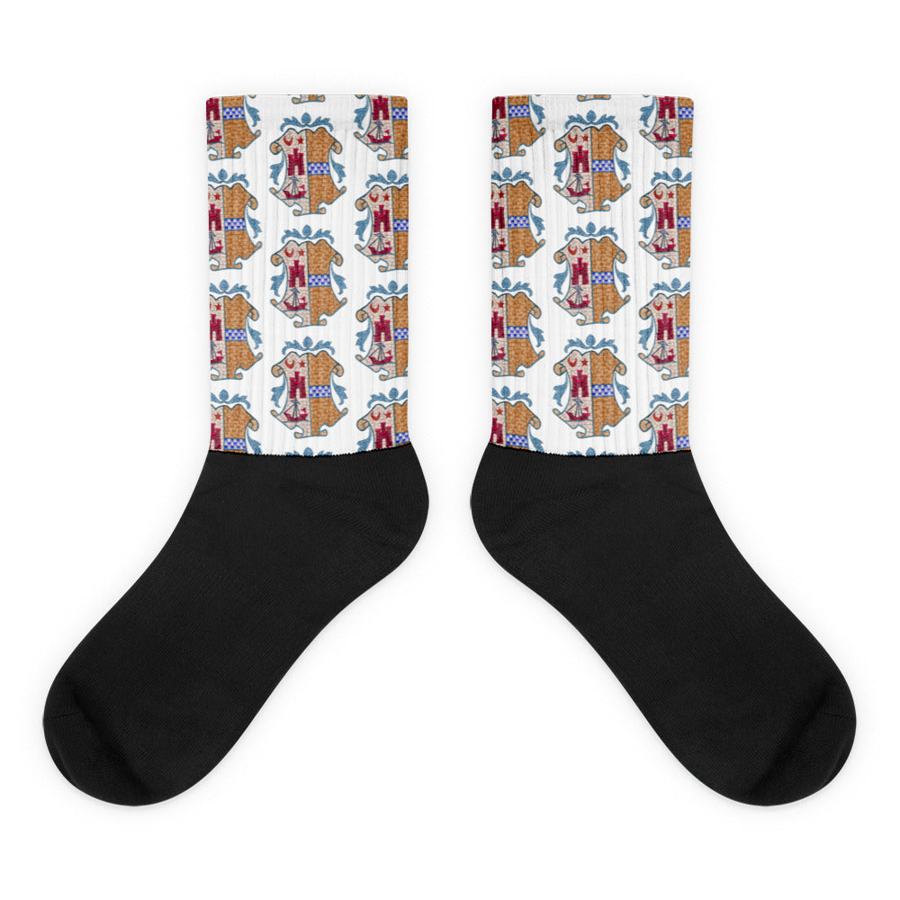 Isle of Bute Coat of Arms Socks