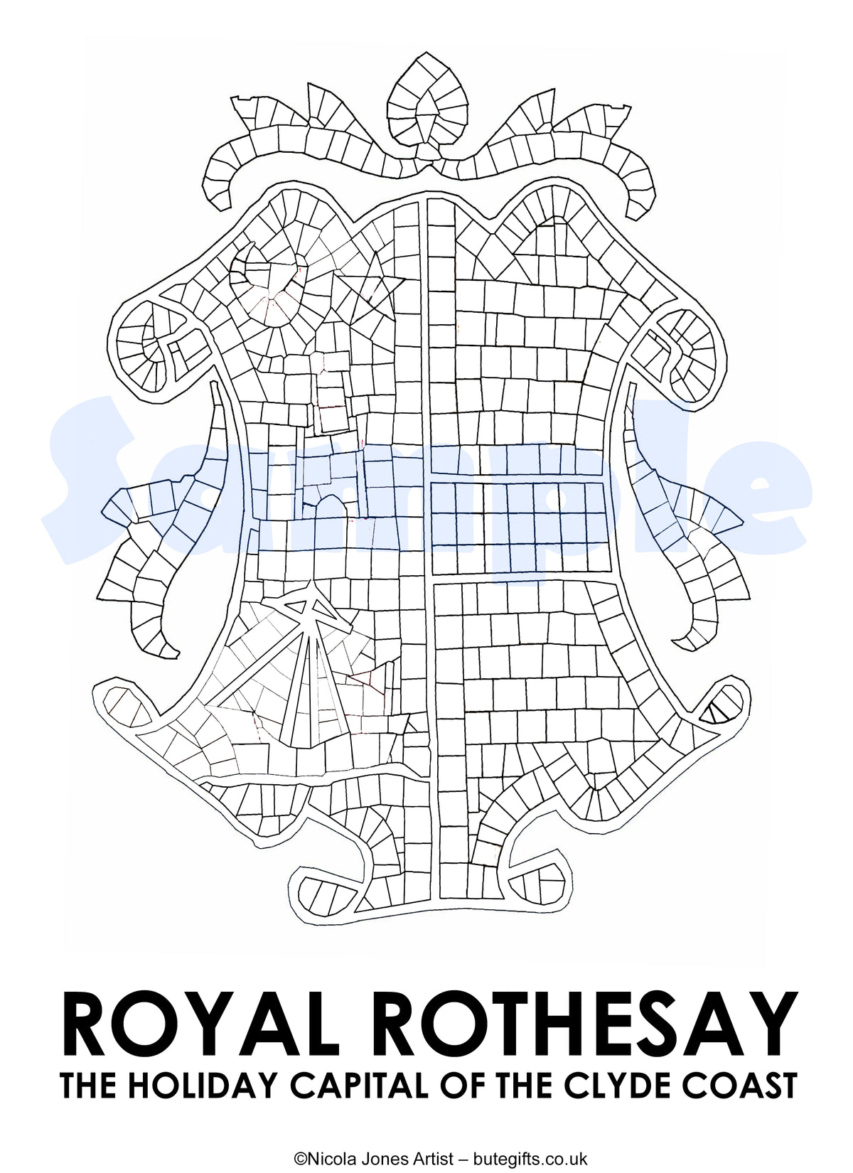 Coat of Arms Colour In Sheet (FREE DIGITAL DOWN LOAD)