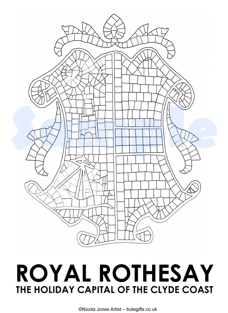 Coat of Arms Colour In Sheet (FREE DIGITAL DOWN LOAD)