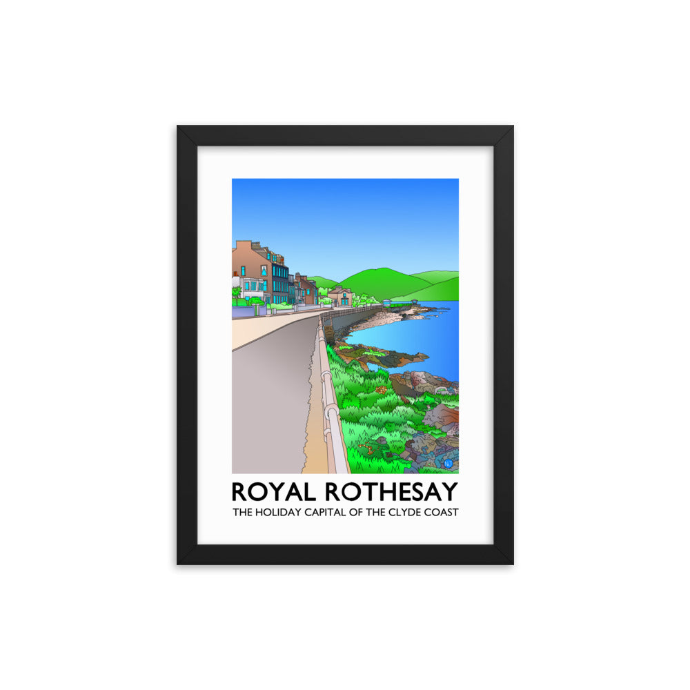 Ardbeg Road Framed Print