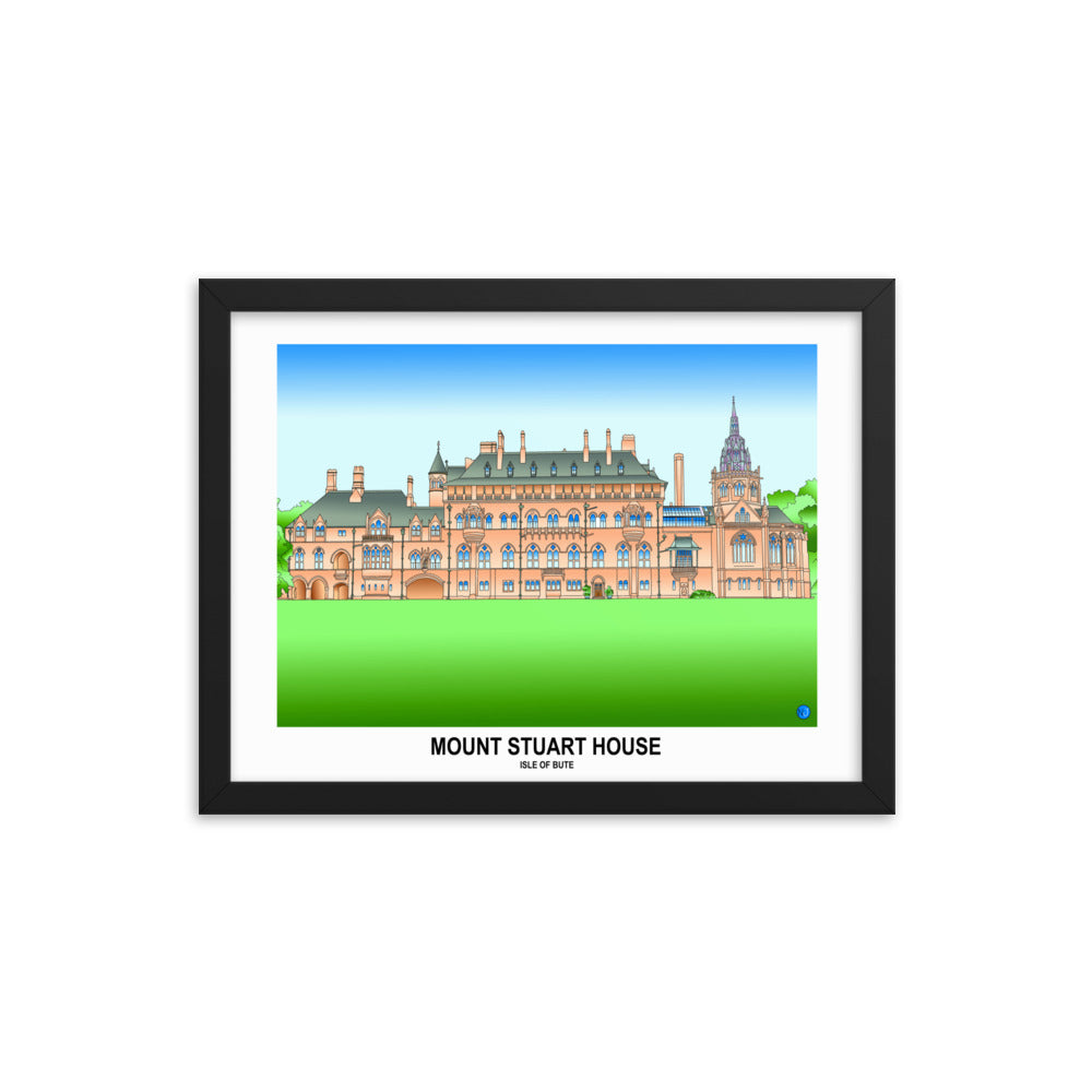 Mount Stuart Framed Print