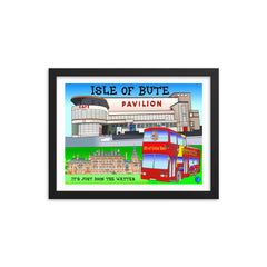 Bute Framed poster