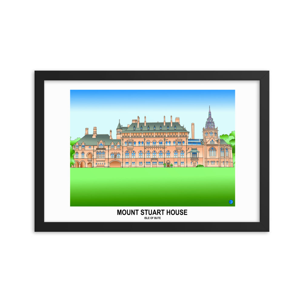 Mount Stuart Framed Print