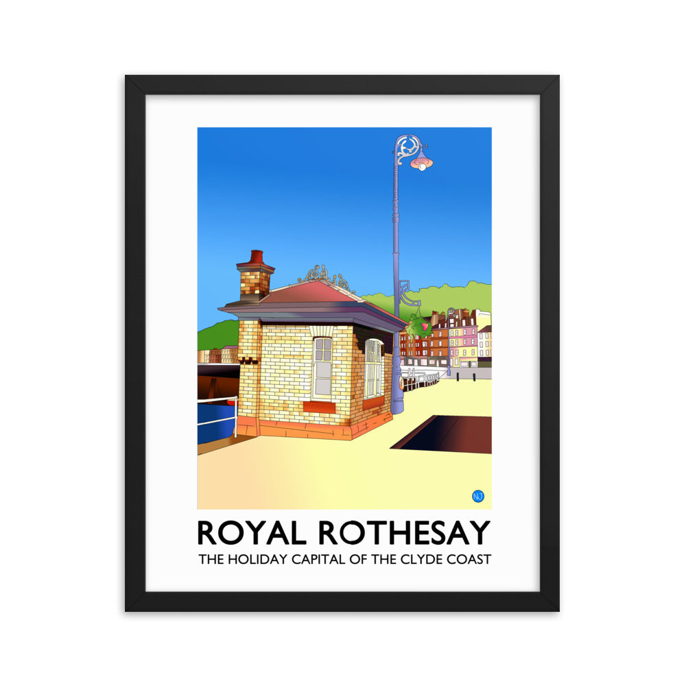 The Weigh Bridge Framed Print