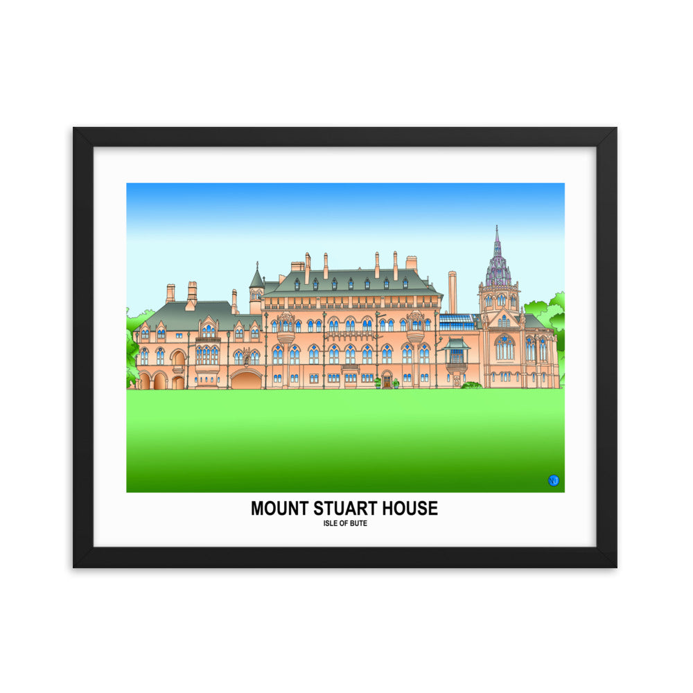 Mount Stuart Framed Print