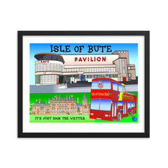 Bute Framed poster