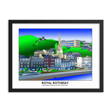 Rothesay Front Framed poster