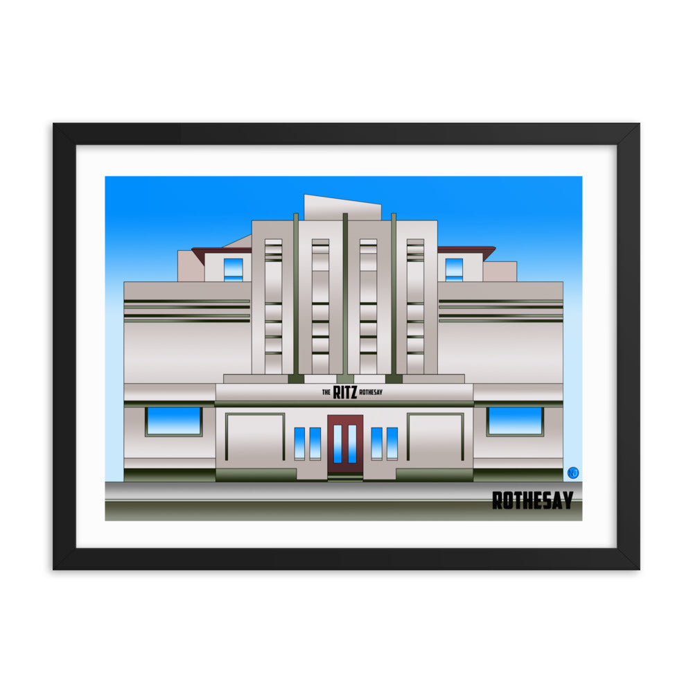 The Ritz Framed Print