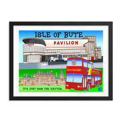 Bute Framed poster