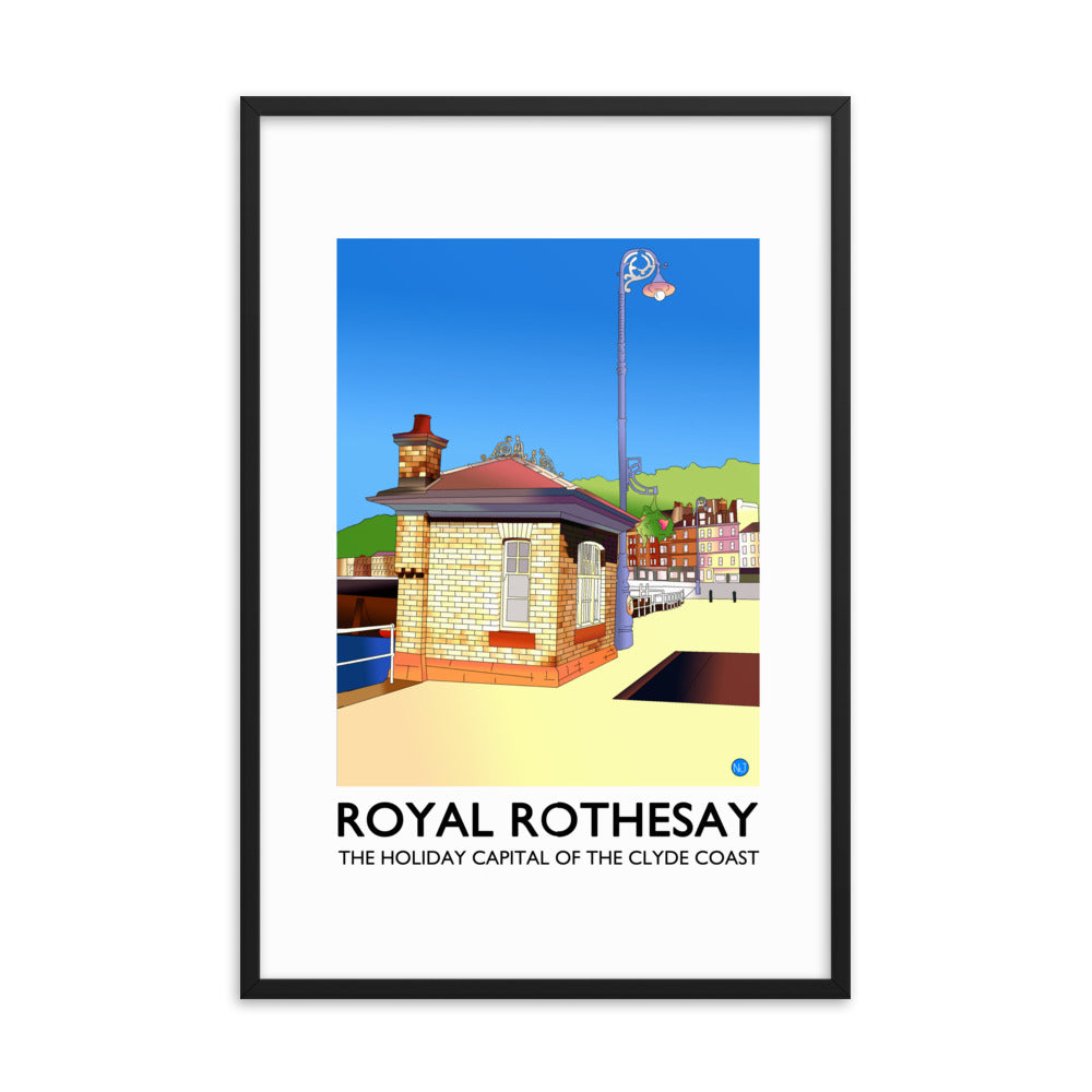 The Weigh Bridge Framed Print