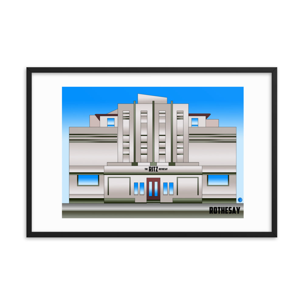 The Ritz Framed Print