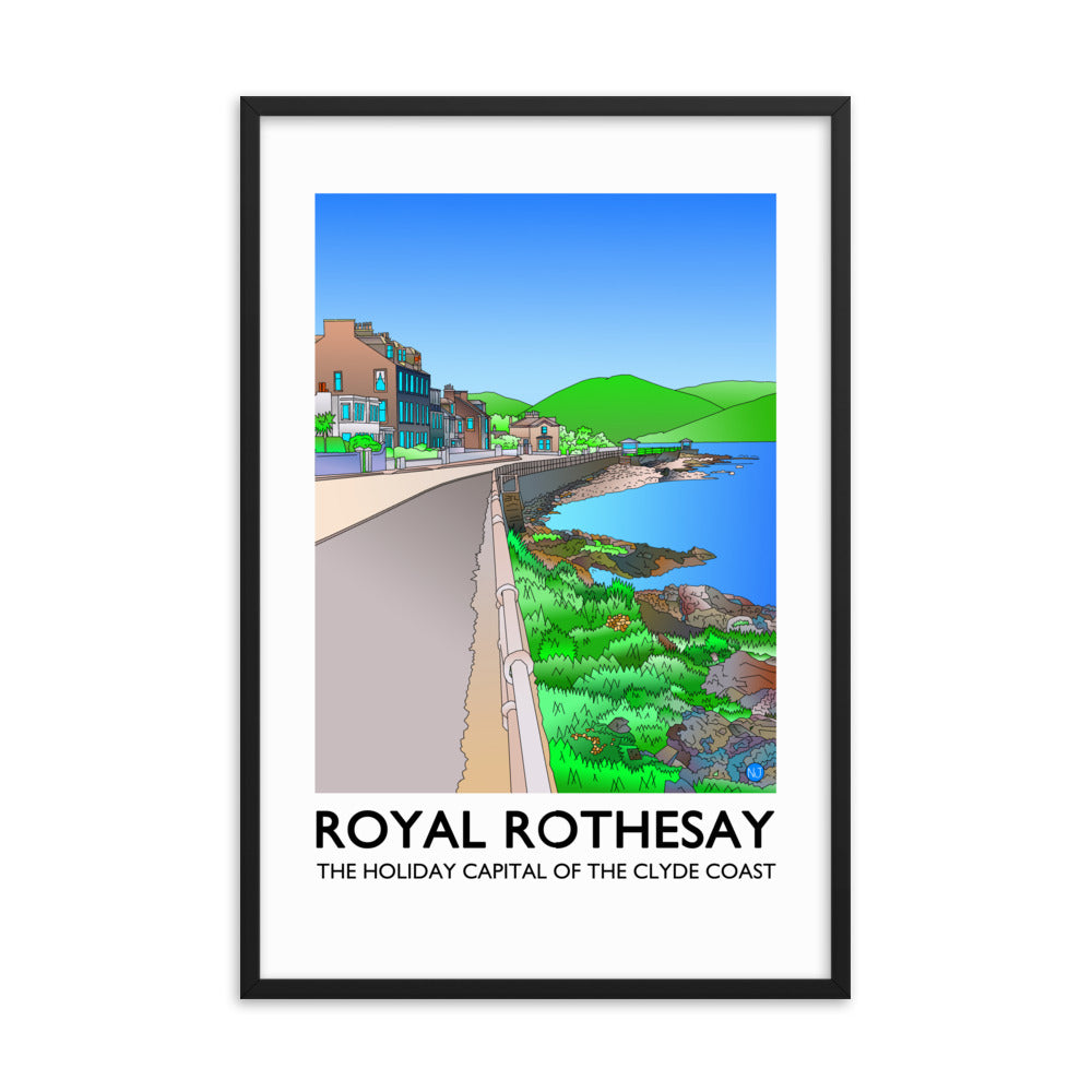 Ardbeg Road Framed Print