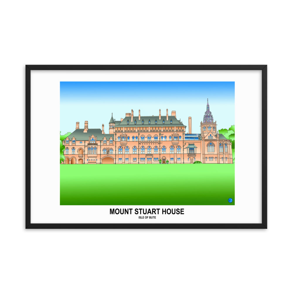 Mount Stuart Framed Print