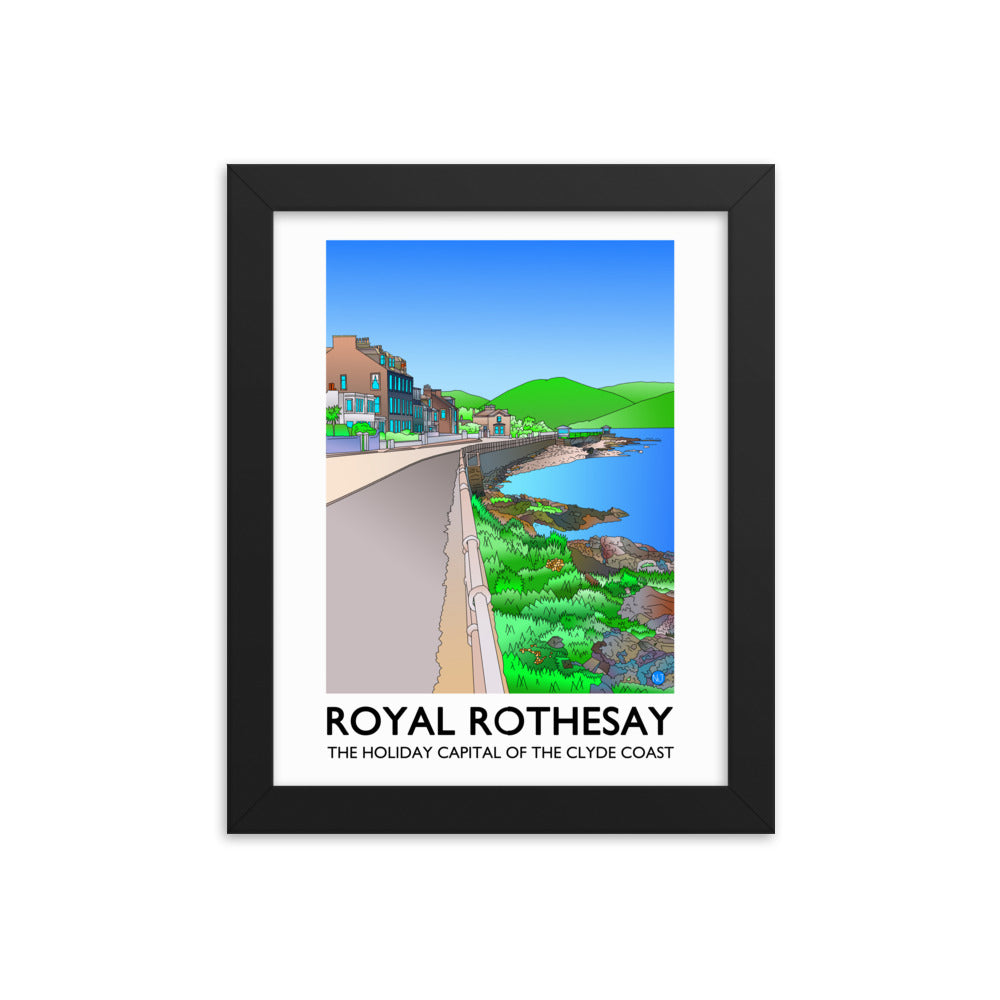 Ardbeg Road Framed Print