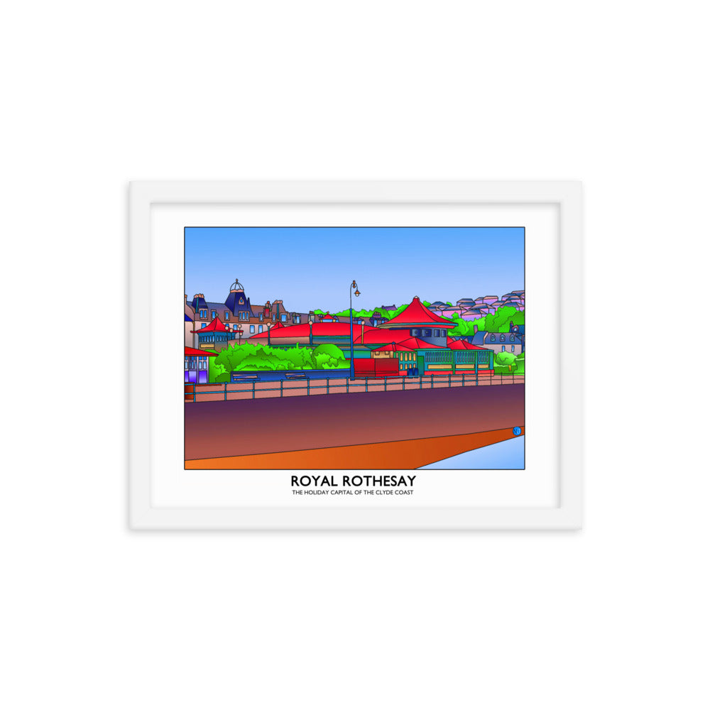 Rothesay Winter Gardens Framed Print