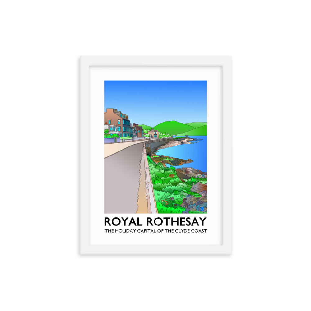 Ardbeg Road Framed Print