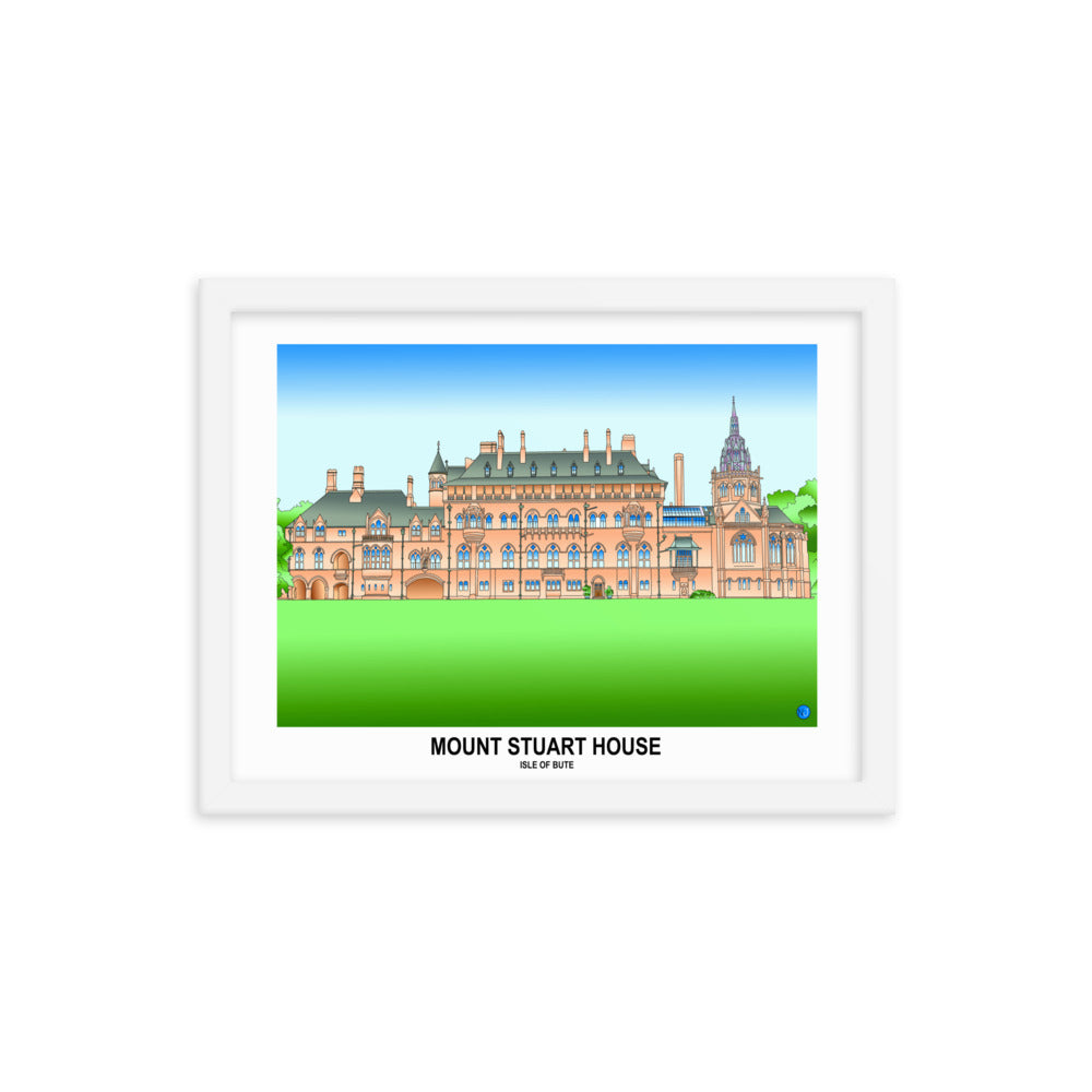 Mount Stuart Framed Print