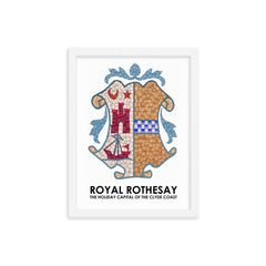 Bute Coat of Arms Framed poster