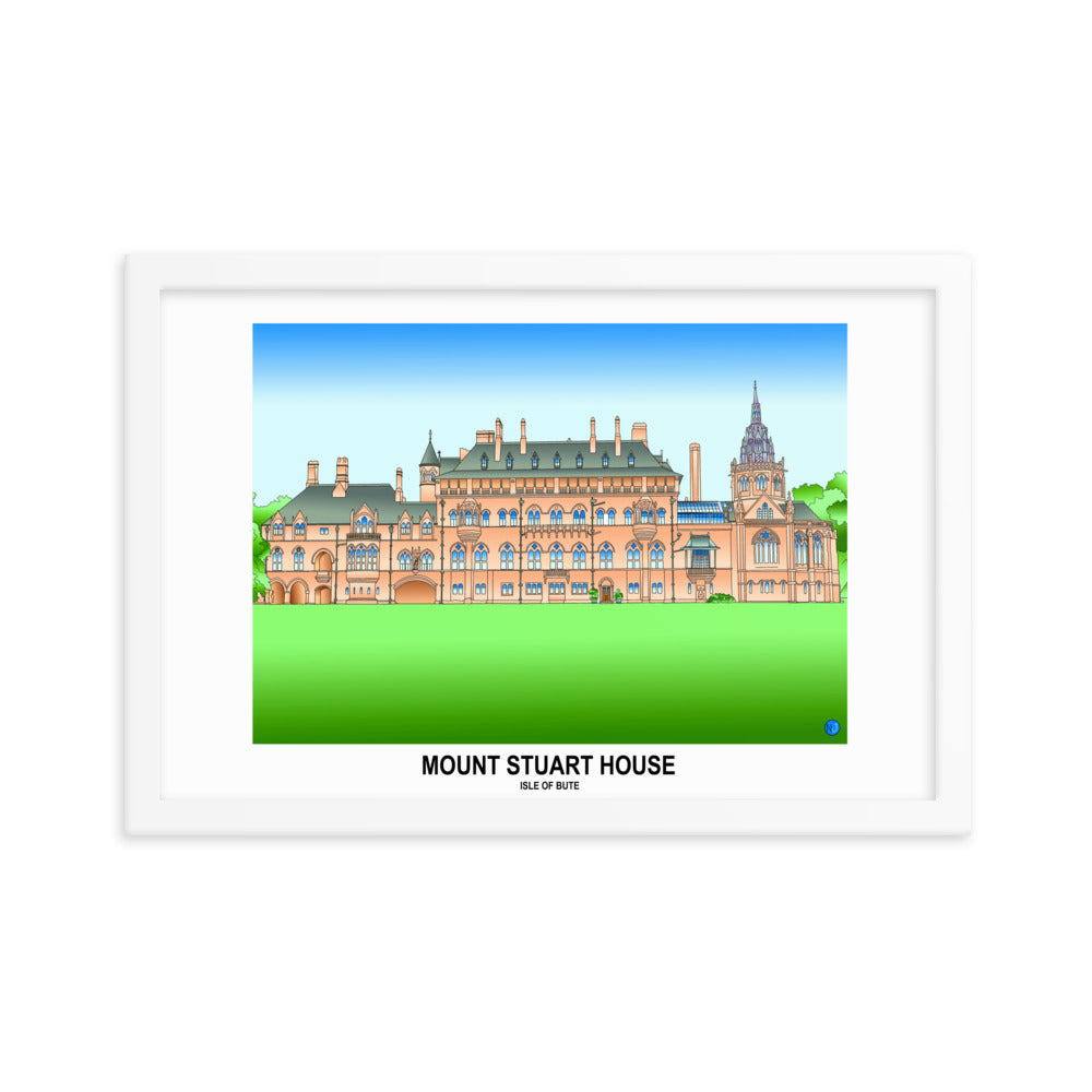 Mount Stuart Framed Print