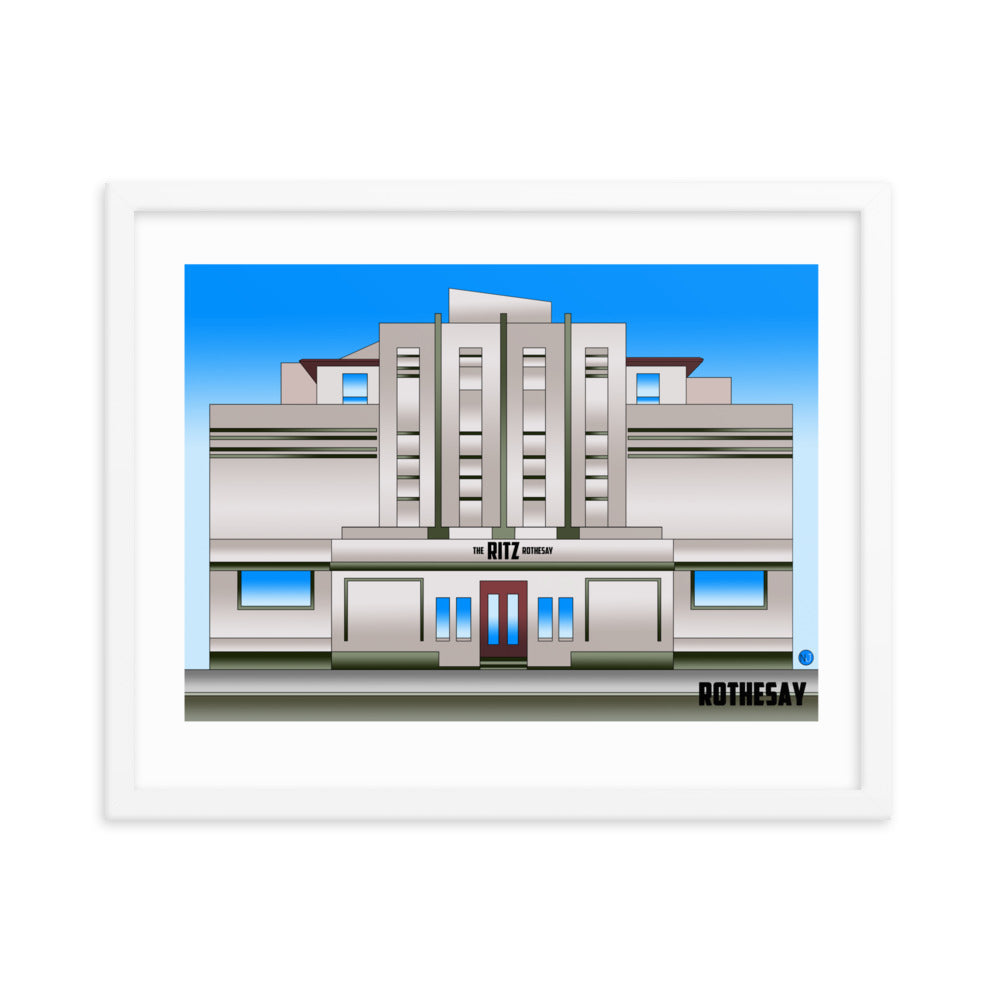 The Ritz Framed Print