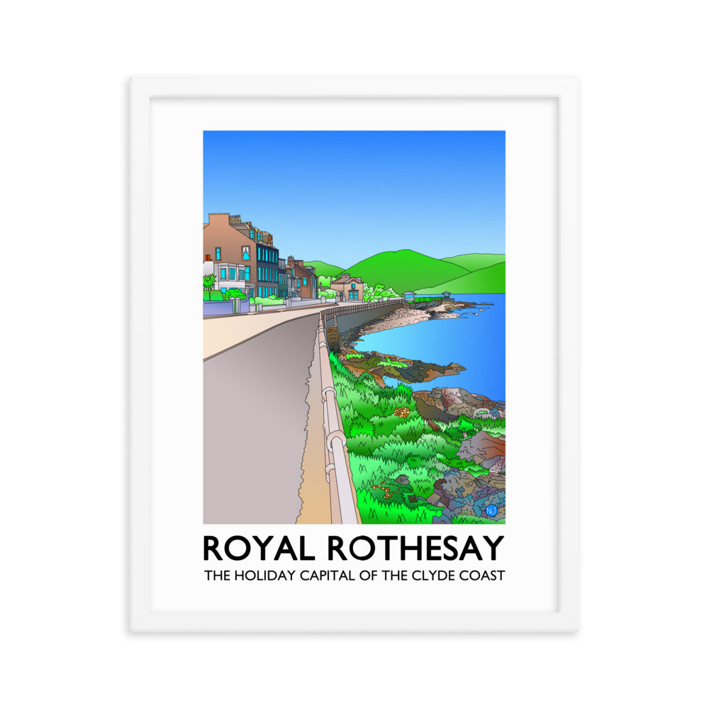 Ardbeg Road Framed Print