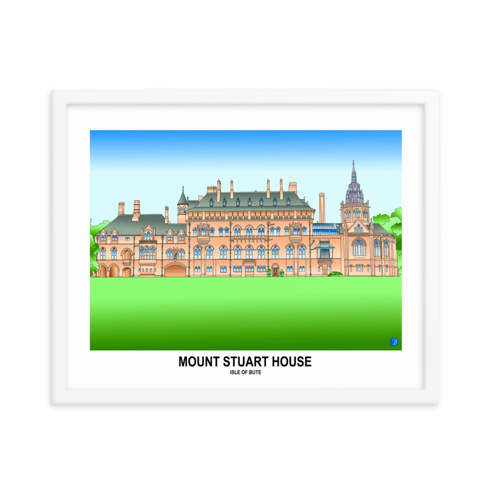 Mount Stuart Framed Print