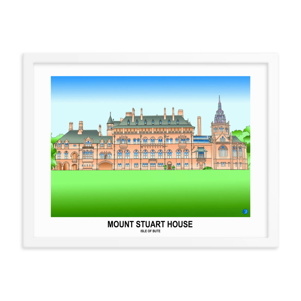 Mount Stuart Framed Print