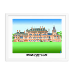 Mount Stuart Framed poster