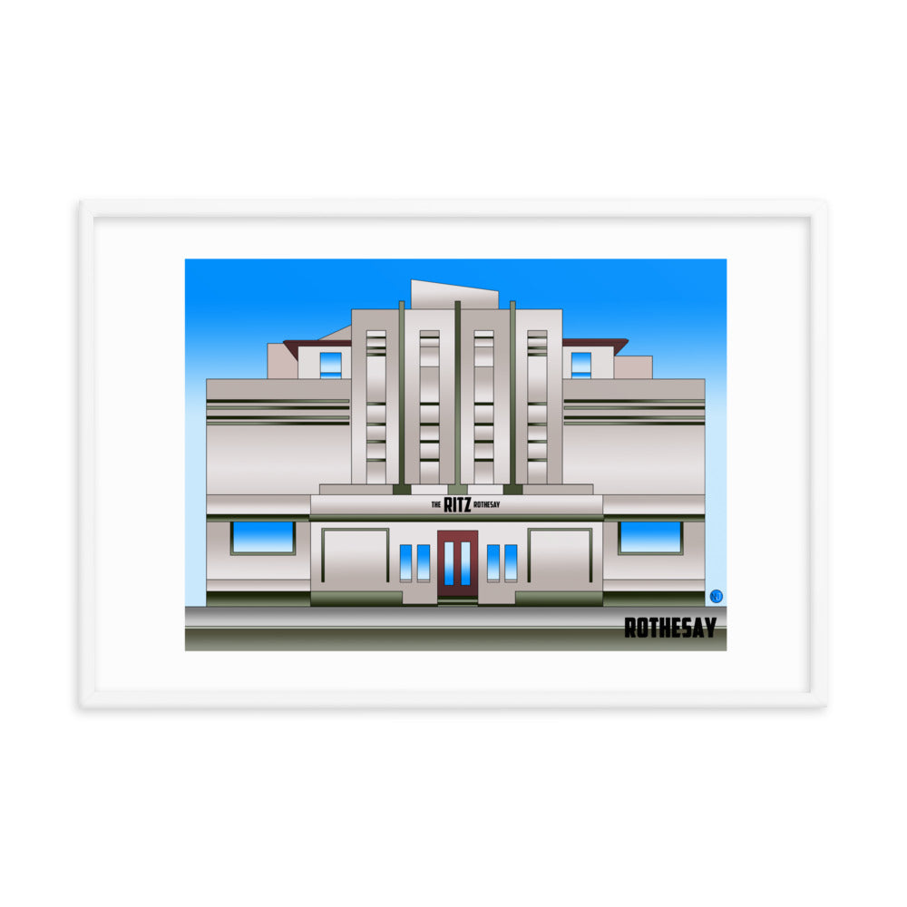 The Ritz Framed Print